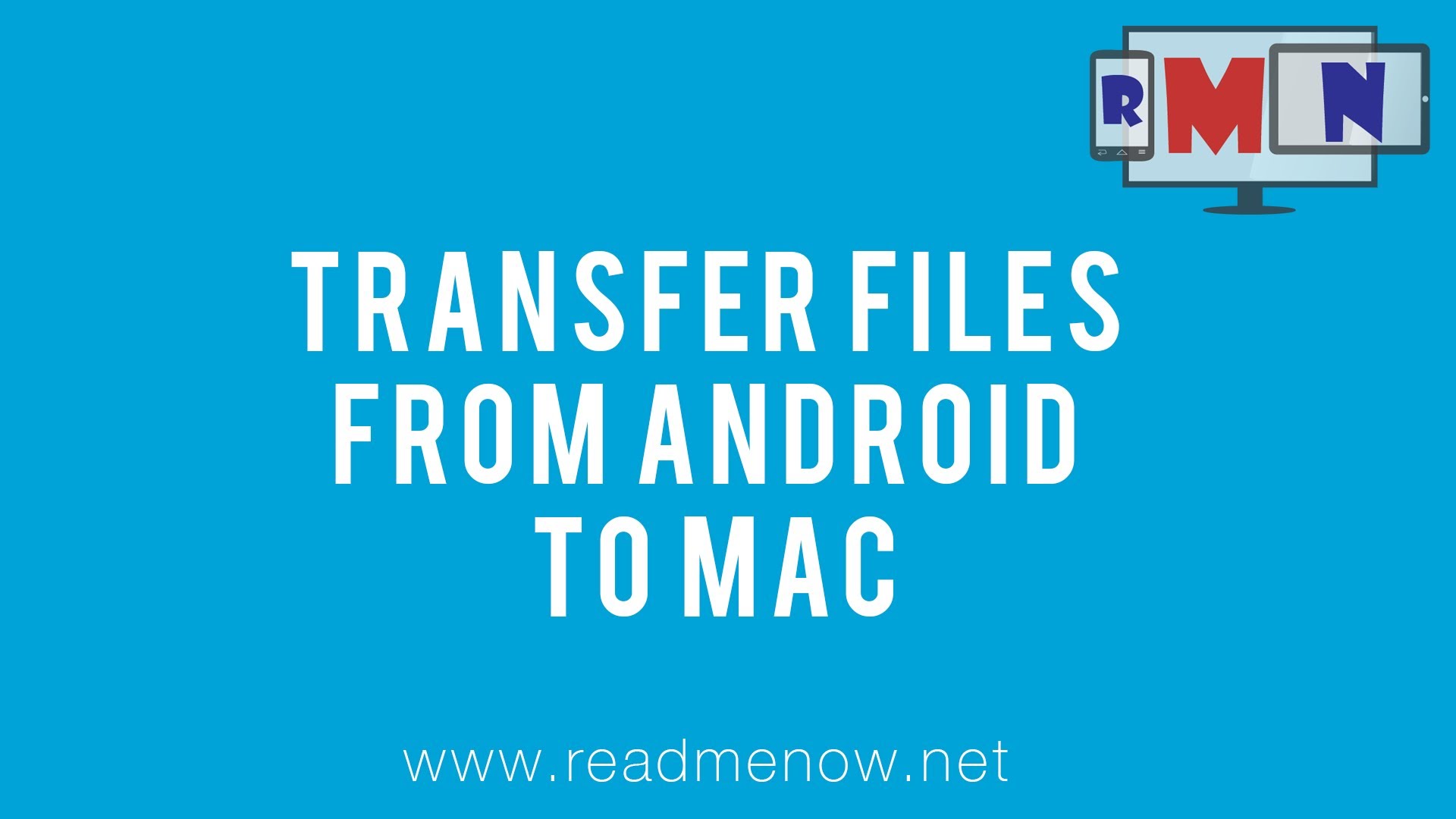 Transfer files between Android and Mac OS