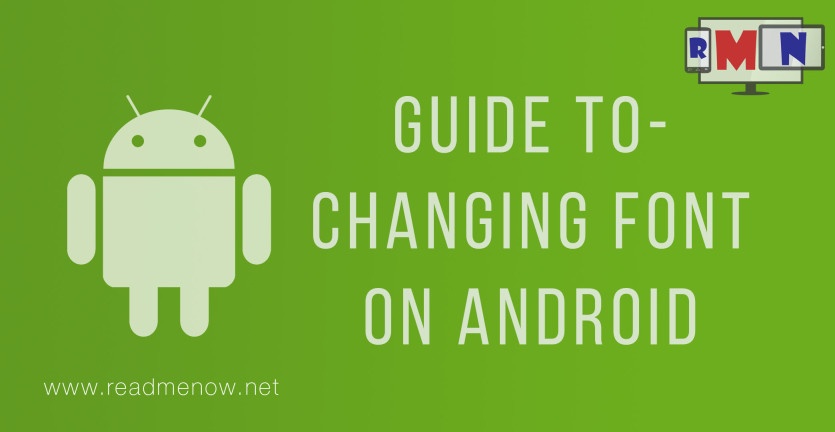 How to change font on Android